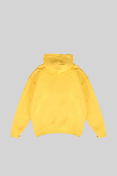 Sekizbiraltı Basic Gelbes Oversize Unisex Sweatshirt