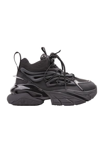 Guja 23K339 Pantofi de damă, negru, cu platformă groasă, pentru exterior, ortopedice, pentru drumeții, pantofi sport importați, semi-cizme