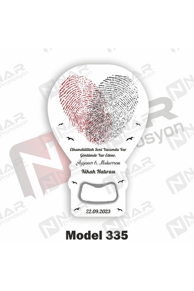 Nar Promosyon 10 Adet Açacak Magnet Mıknatıslı - Sünnet, Nişan, Söz, Düğün - ...