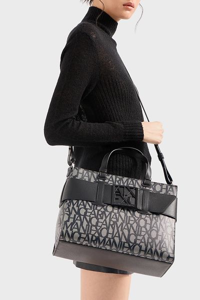 Armani Exchange Bag with Logo Extension Strap BAG942689 3F742 00850