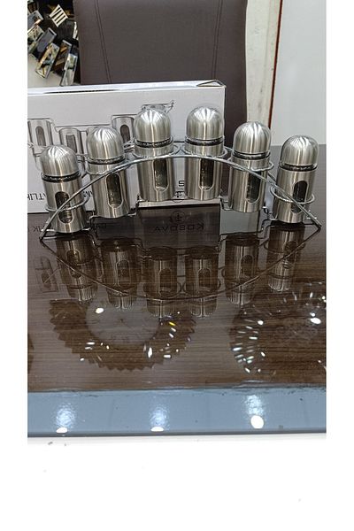 DEKOR ZÜCCACİYE HOME Glass Spice Rack