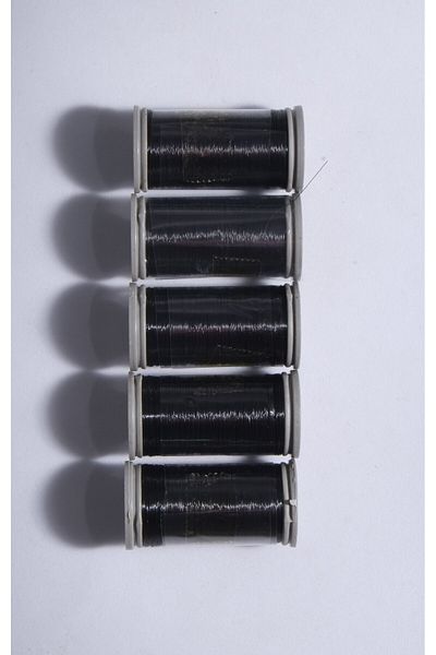 Eskişehir hobi sanat 5 τεμάχια 100 μέτρα Ghost Line Black (ΣΥΝΟΛΟ 500 ΜΕΤΡΑ) Σχοινί 0,10 mm