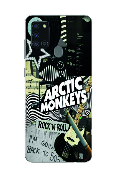 Magic Ring حافظة هاتف شفافة بنمط قرود القطب الشمالي متوافقة مع هاتف Samsung G...