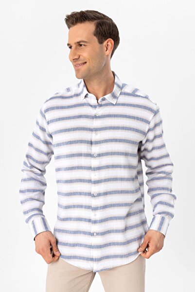 SÜVARİ Кутовий манжет Slimfit Пряма сорочка