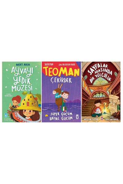Timaş Çocuk 2.3.4. Sınıf Okuma Kitapları Ayvayı Yedik Müzesi - Teoman Çekirde...