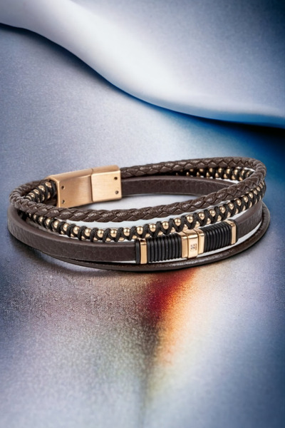 depozoom Erkek Bileklik Çelik Bileklik Erkek Aksesuar A-Kalıte Üründür