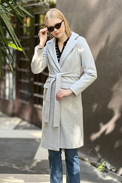 HAKKE Γυναικείο παλτό τσέπης με επένδυση Hermes Cap