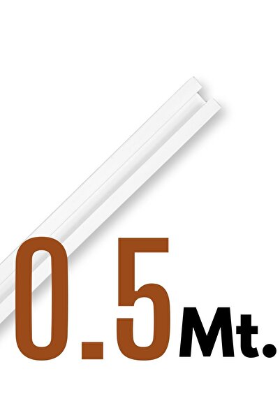 Bilarch Tek Raylı Korniş Perde Rayı Kaliteli Sağlam Ambalaj