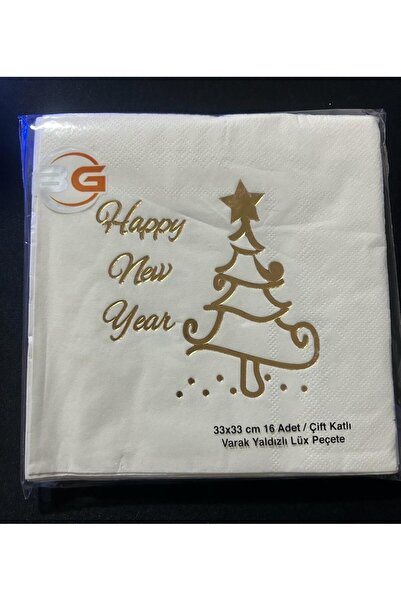 partideyince YENİ YIL PEÇETESİ-NOAL PEÇETESİ-YIL BAŞI KONSEPTİ PEÇETESİ BEYAZ