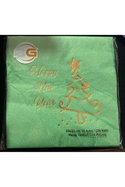 partideyince YENİ YIL PEÇETESİ-NOAL PEÇETESİ-YIL BAŞI KONSEPTİ YEŞİL