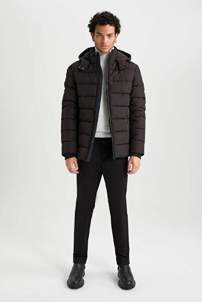 DeFacto Men's Coat - R0216Az/Bk27