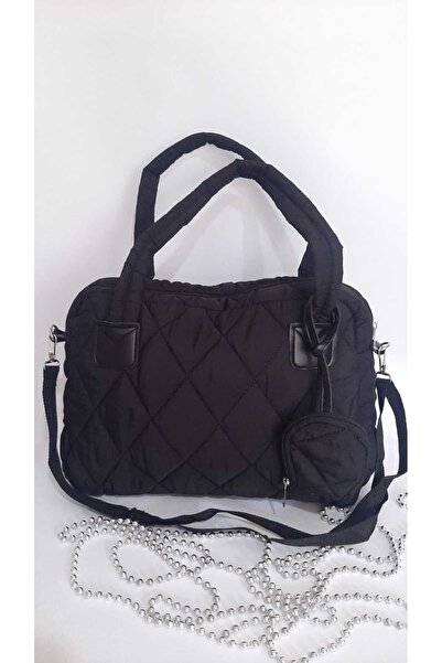 ONUK Γυναικεία τσάντα χειρός και ώμου με πορτοφόλι με καπιτονέ σχέδιο και λου...