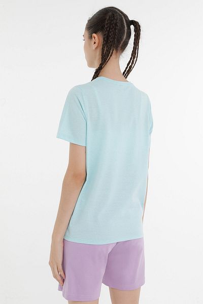 Kinetix T-shirt WL LAYLA 11FN17 3PR A MINT Kadın Kısa Kol