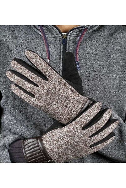 WORKPASAJ ERKEK DERİ TRİKO KAPLAMA RÜZGAR GEÇİRMEZ KAYDIRMAZ AVUÇ İÇİ DOKUNMA...