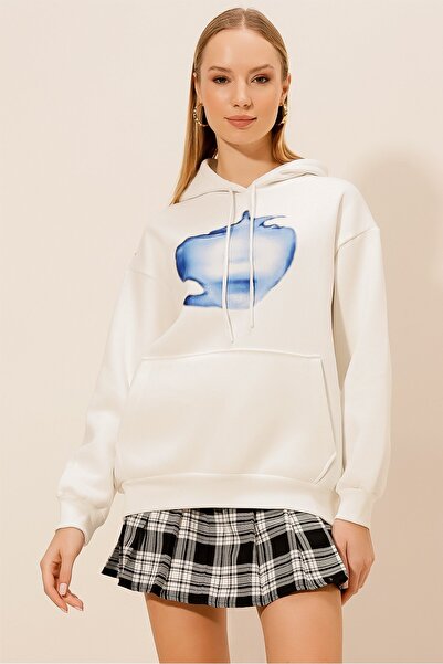 HAKKE Три нитки Girl Face Принт SWEAT