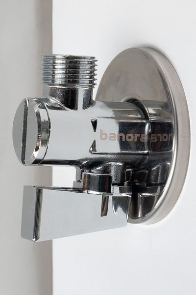 DECORDEM Banora 90 Degree Filtered Intermediate Bidet Faucet - 10 Years Warranty, Stainless Brass, Chrome