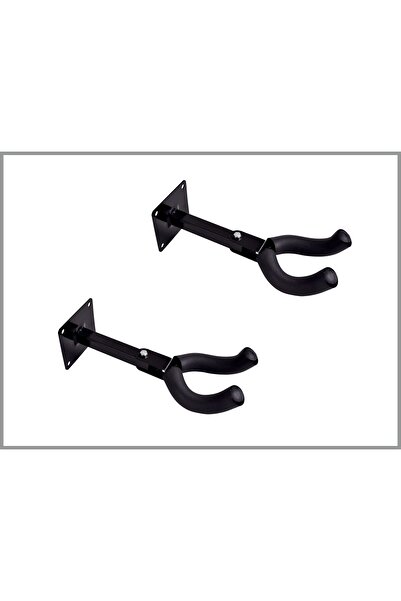 Leon Stand 2'li Gitar Duvar Askısı - Kısa (Duvar Monte Aparatları Dahil)