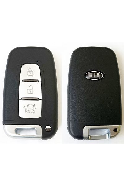 skilit samsun oto kilit Kia Sportage Rio Soul Optima Smart Key Remote Control Container Auto Keychain 3 Keys with Logo