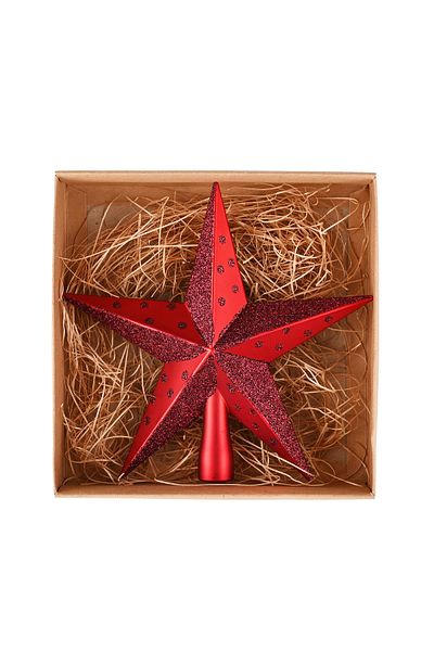Karaca Home Star Patterned Red Christmas Cap