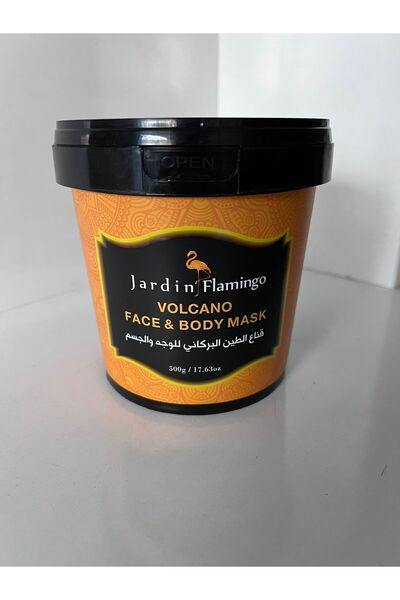 JARDİN FLAMİNGO FACE & BODY MASK VOLCANO