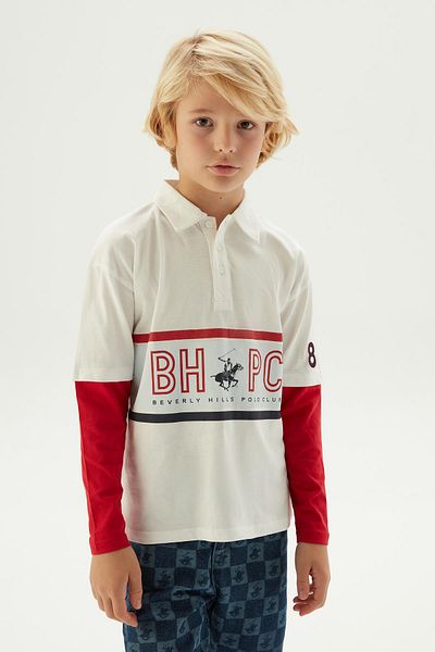Beverly Hills Polo Club Boy's Colorful T-Shirt 23PFWBHB502