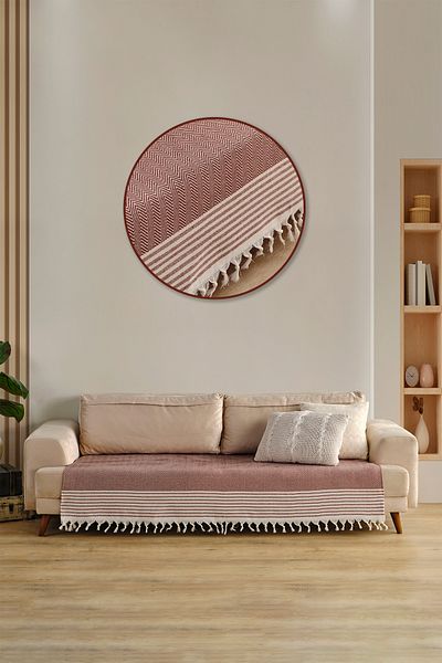 Vagonik 2 PCS Sofa Cover Stretching Sofia Seating Area 115x200 Cm
