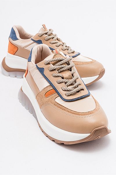 LuviShoes Γυναικεία αθλητικά παπούτσια OTTO Beige