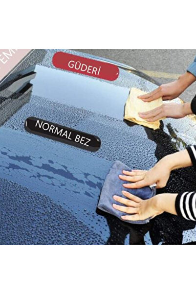 Drexpress Mikrofiber Güderi Süper Lüx Oto Kurulama Bezi 40x40 3 Adet