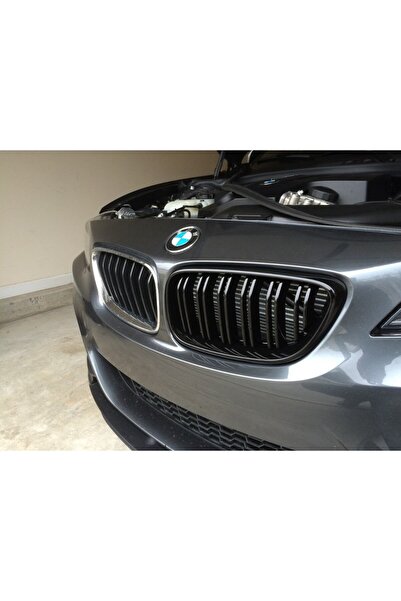 HYM TUNİNG BMW 1 Serisi F20 Ön Panjur M1 Çift Tırnak Böbrek 2011 2014 Uyumlu,...