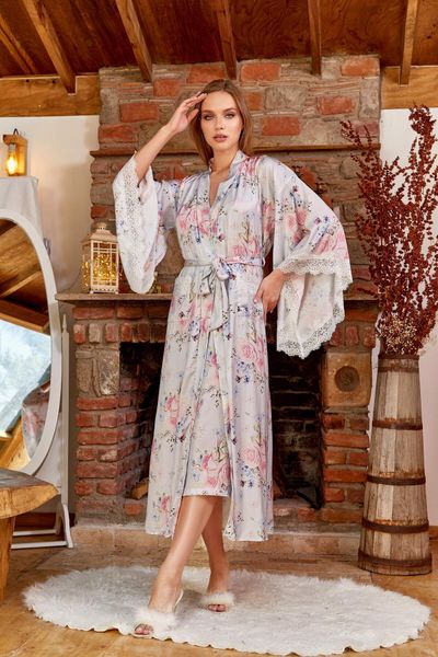 Cossy By Aqua 23515 Women's Short Sleeve Capri Pajama Set - pink