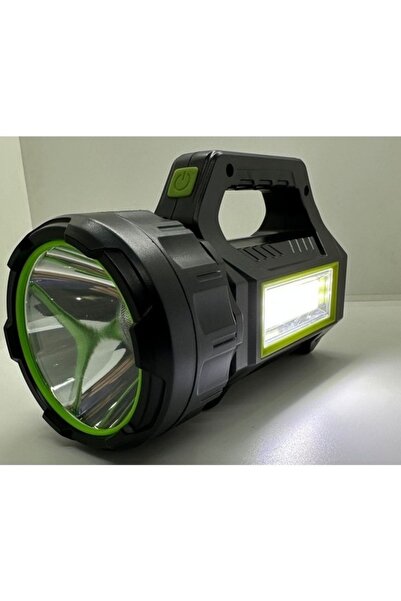 Kama Ps-t95 30w 5 Adet Uzun Menzilli Solar Panelli Powerbank+usb Çıkış S.o.s Lu Ultra Ledli Şarjlı Feneri