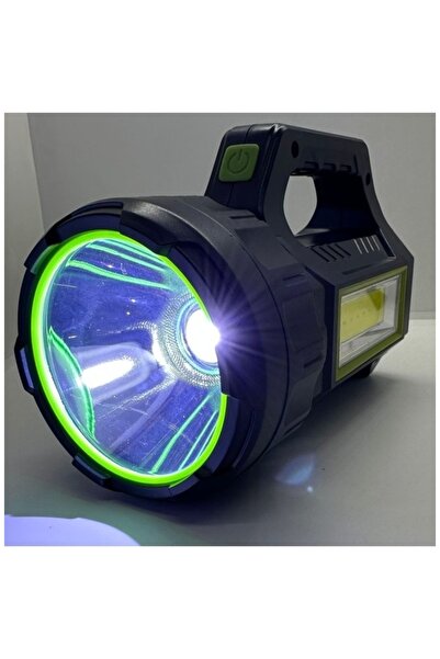 Kama Ps-t95 30w 5 Adet Uzun Menzilli Solar Panelli Powerbank+usb Çıkış S.o.s Lu Ultra Ledli Şarjlı Feneri