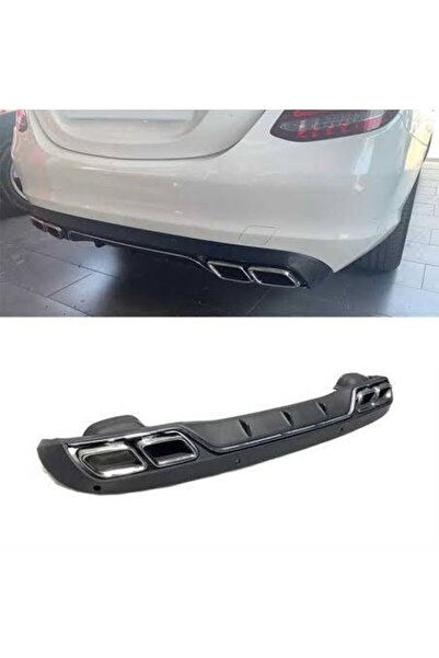 HYM TUNİNG W205 C63 EGZOZ UCU KROM RENK SADECE EGZOZ