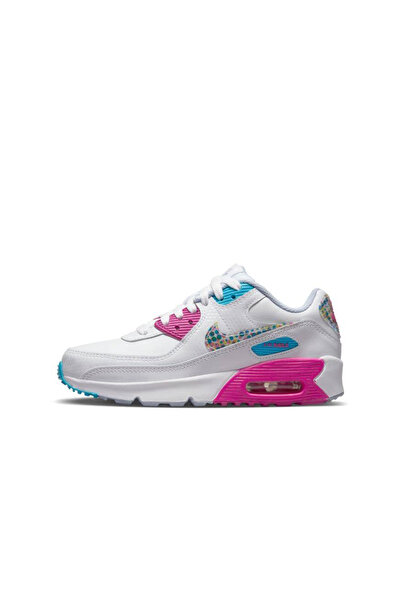 Nike حذاء رياضي اير ماكس 90 جلد أبيض