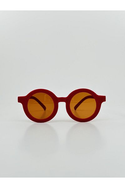 GlimmerGroove 1-9 Years Children's Sunglasses Red Glasses