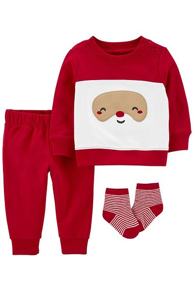 Carter's 3-Piece Baby Girl Set Red