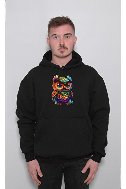 BIGROON Owl Owl Drake Logo Dukserica Unisex Sa kapuljačom Hoodie