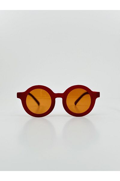 GlimmerGroove 1-9 Years Children's Sunglasses Claret Red Glasses