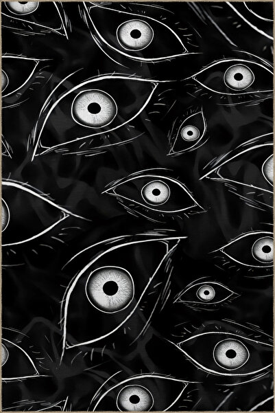 Rugs Modern Halı Δημιουργικό μοντέρνο διακοσμητικό χαλί με μαύρο θεματικό σου...