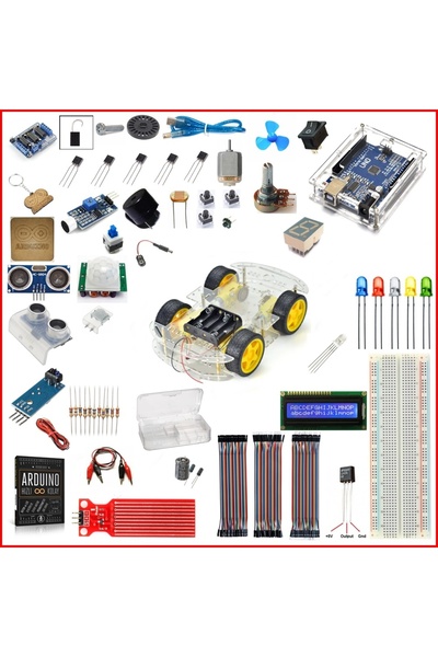 Arduino Uno R3 Başlangıç Seti 67 Parça 295 Adet