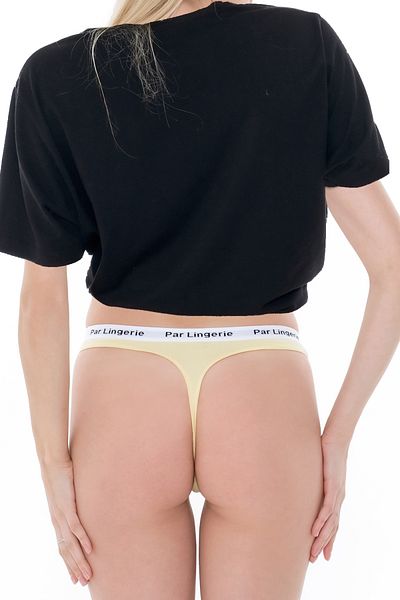 par lingerie pl Yellow Women's String Thong