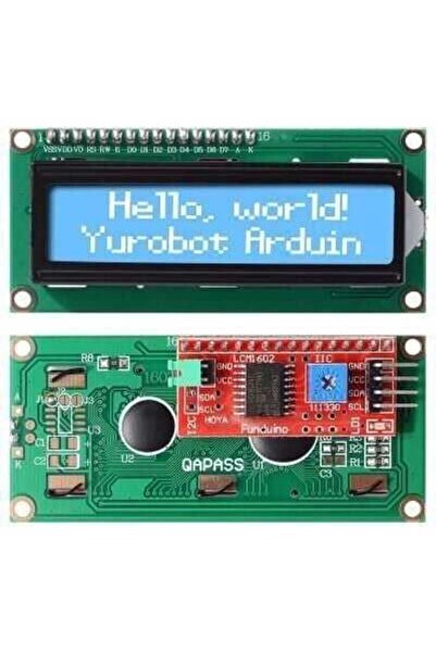 China 2x16 Mavi Lcd Display I2C Modüllü