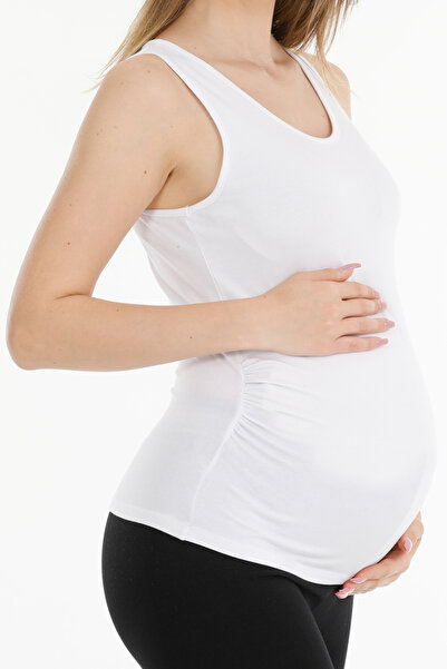 par lingerie pl Pregnant Athlete Thick Strap White