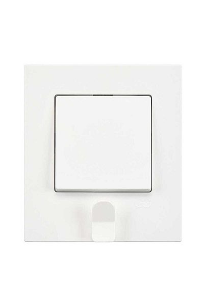 Günsan Elektrik Eqona Practical Keychain Key, White