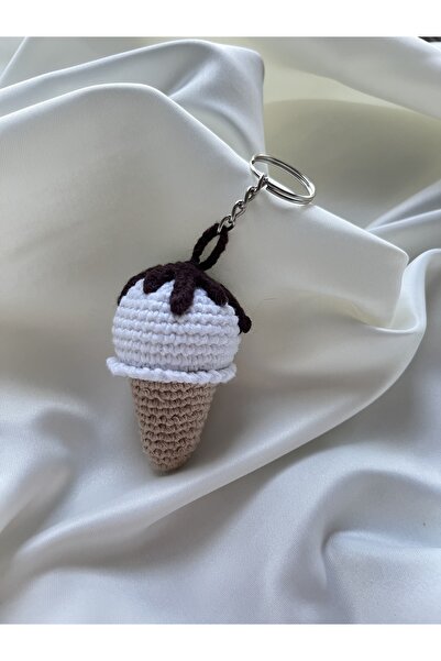Amigurumi Dondurma Anahtarlık