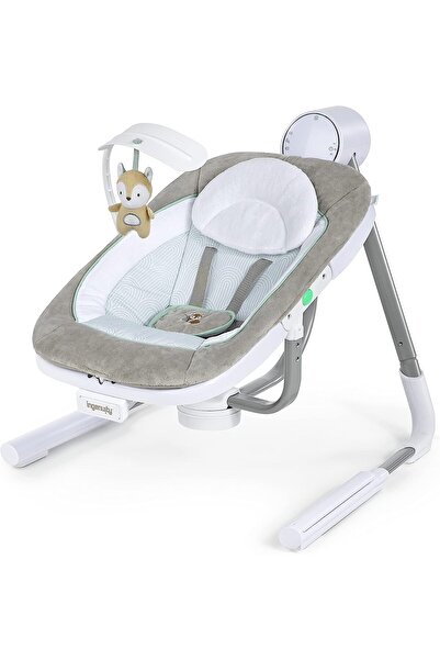 Ingenuity Taşınabilir, 5 Vitesli Bebek Salıncağı ve Titreşimli Koltuk - Doğa Sesleriyle Rahatlık!