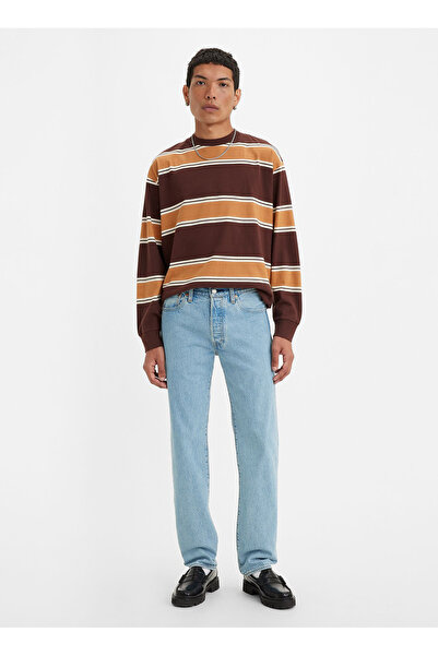 Levi's Ανδρικό τζιν παντελόνι Levis Normal Waist Regular Fit A7735-0004_501 ORIGINAL LOCAL TR CA