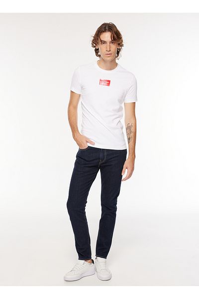 Levi's Ανδρικό τζιν παντελόνι Levis Slim Tapered Dark Navy Blue 512T