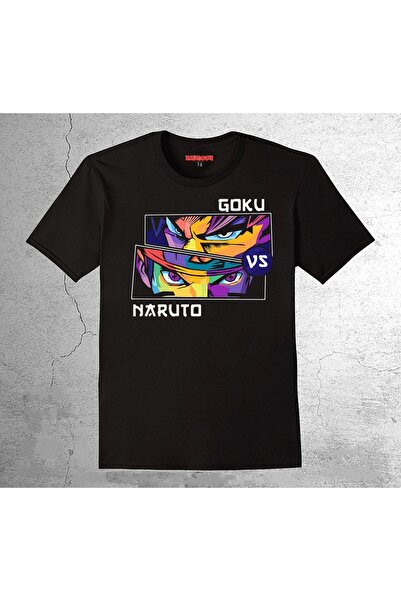 BIGROON Anime Naruto Kakashi Goku - Tricou pentru copii Design de seriale jap...