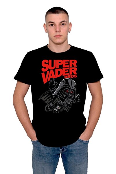 BIGROON Зоряні війни Super Vader Bros Зоряні війни Унісекс футболка
